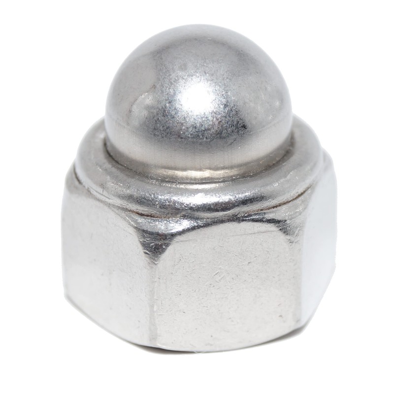 Acorn Nuts M8 Pack of 20 Hexagonal Acorn Nuts Self-Locking