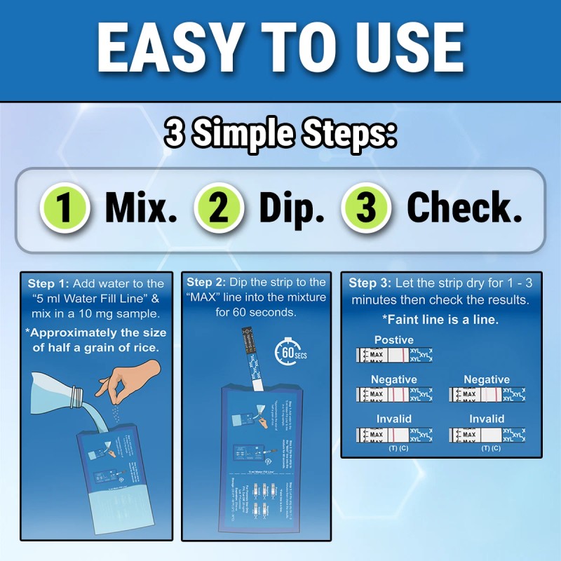 TN Scientific (XYL) Drug Test Strips 2, 5, 10, 25