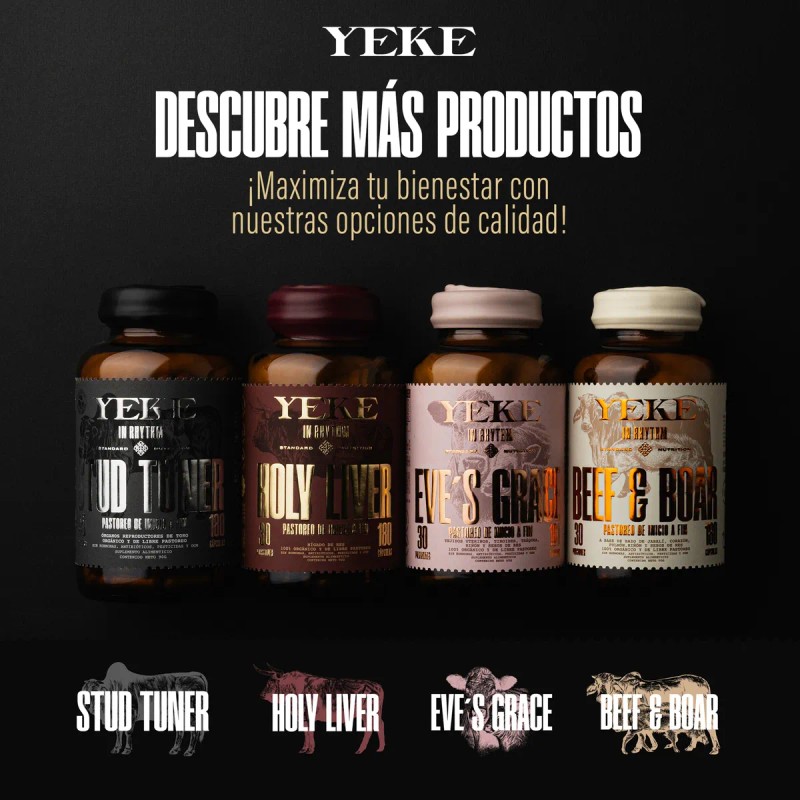 Yeke Holy Liver Multivitamínico Q10 Hígado Res Orgánico Sin Sabor