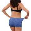 R RUXIA Women's Boyshort Panties Seamless Nylon Underwear Stretch Boxer