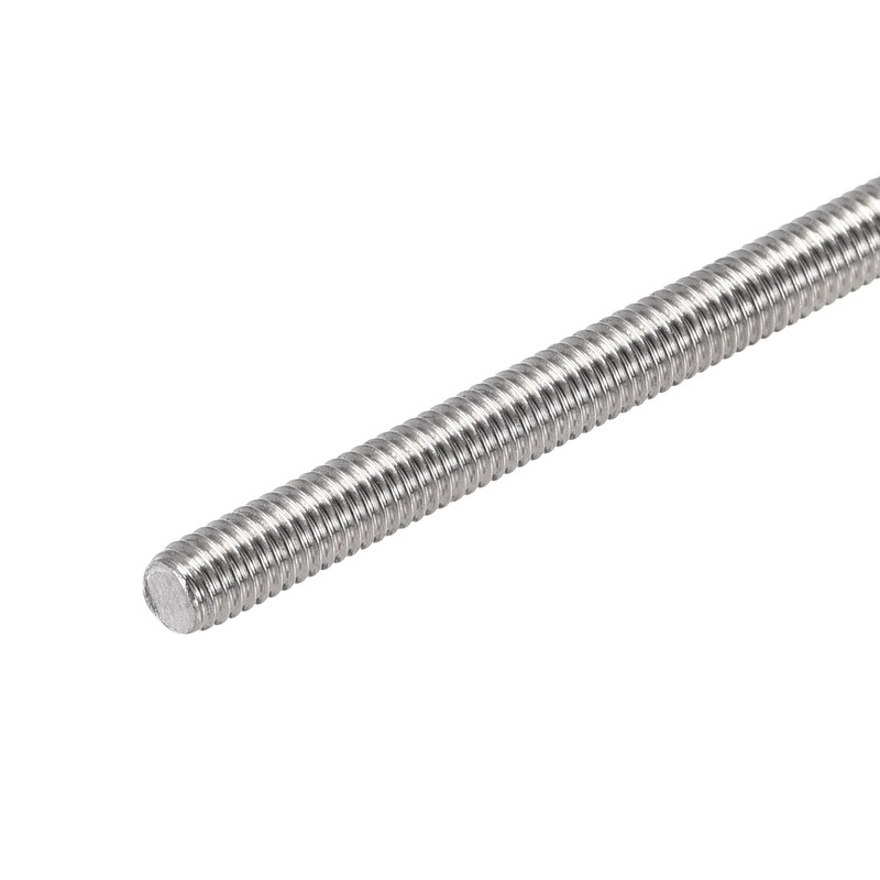 sourcing map 15Pcs M3 x 30mm Fully Threaded Rod 304