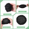 MBAIYO 6pcs Fabric Headphone Ear Covers, Black Washable Ear Pad
