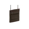 Neck purse pouche LEAS, Genuine leather, brown - LEAS Travel-Line