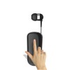 IWOWHERO 1Set Retractable Clip Wireless Earbuds for Sports Lightweight Design