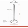 Soporte para Toallas de Papel Spectrum Euro Cromado 41070: Estilo