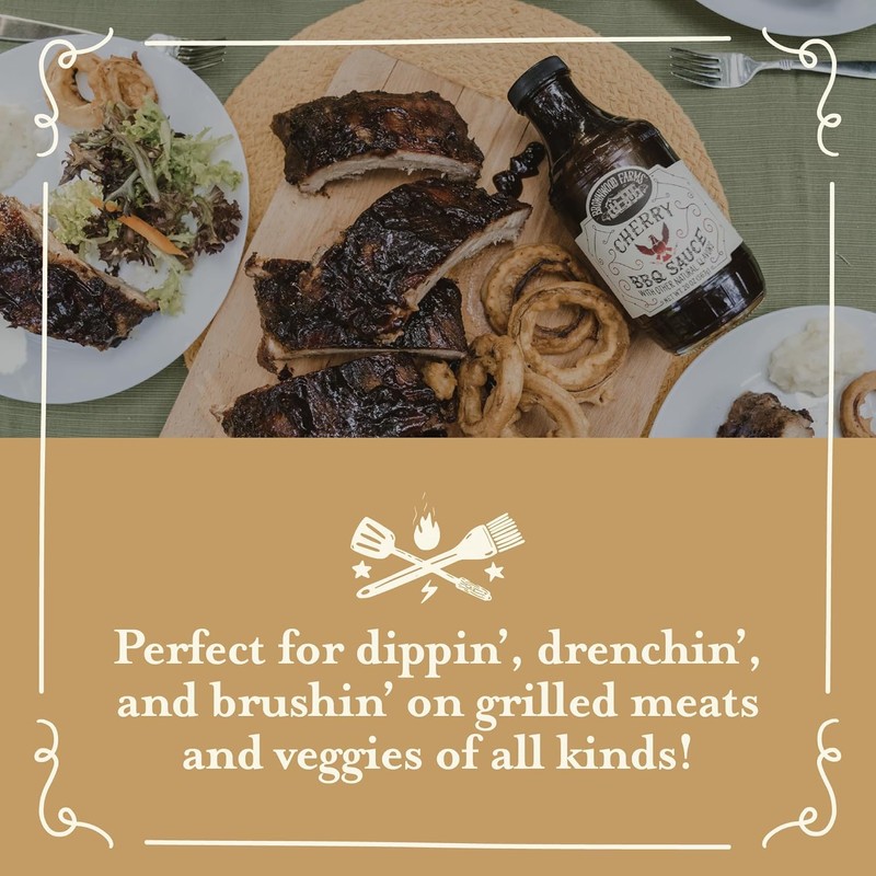 Brownwood Farms BBQ Sauce, Made in Small Batches, Sweet and