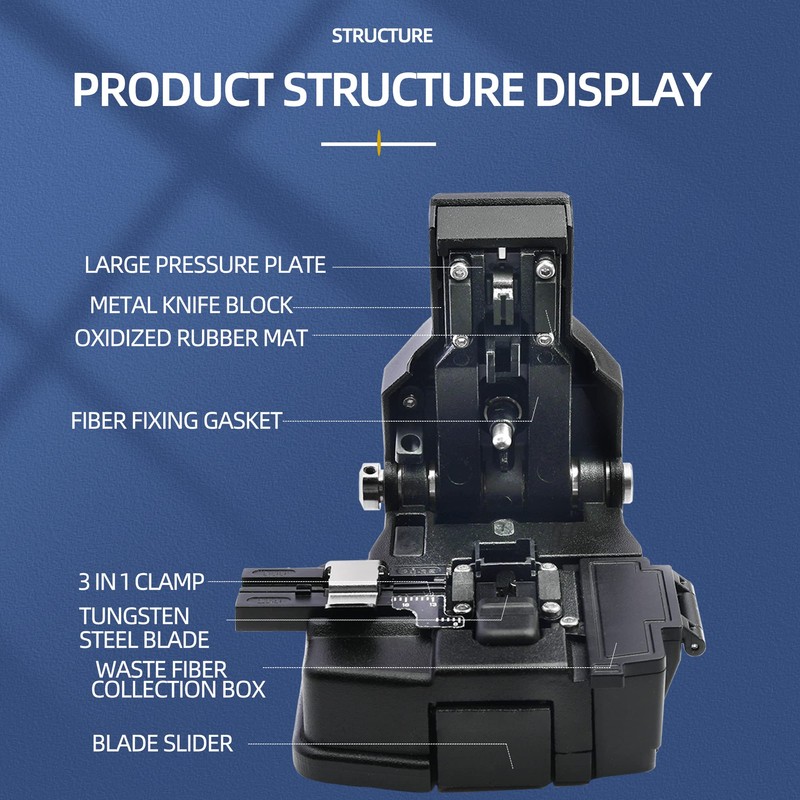 New High Precision HS-30 with Scrap box Optical Fiber Cleaver