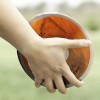 Amber Precision Wood Club Discus Balanced, Stable, Versatile Thrower's Companion