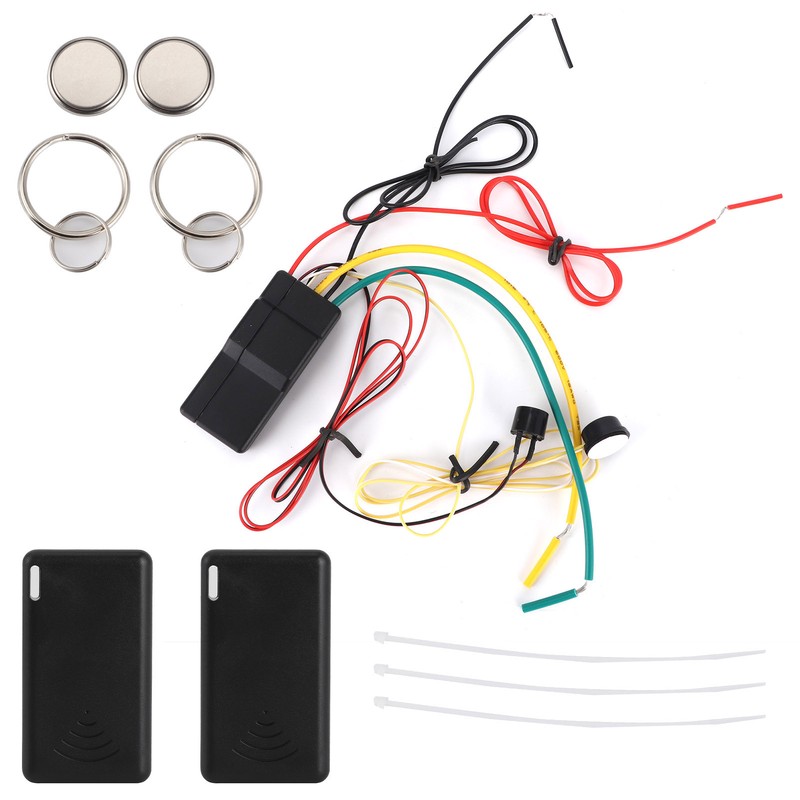 2.4GHZ Engine Immobilizer Anti Hijacking Alarm System Intelligent Circuit Cut