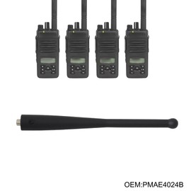 VGOL UHF/GPS Kombi-Peitschenantenne 430-470MHz ersetzen PMAE4024B Kompatibel mit Motorola Radios XPR 6100 XPR 6300