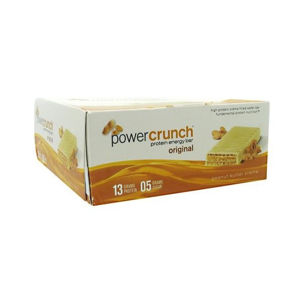 Bionutritional Research Group Power Crunch Bar Peanut Butter Creme 12 Bars ( Value Bulk Multi-pack)