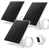 Solar Panel for Security Camera, Small Solar Panel Charger, Compatible