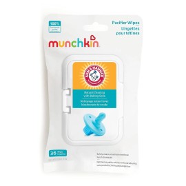 Munchkin Arm & Hammer Pacifier Wipes - 36 Wipes, Baby/Toddler Cleaning Essential