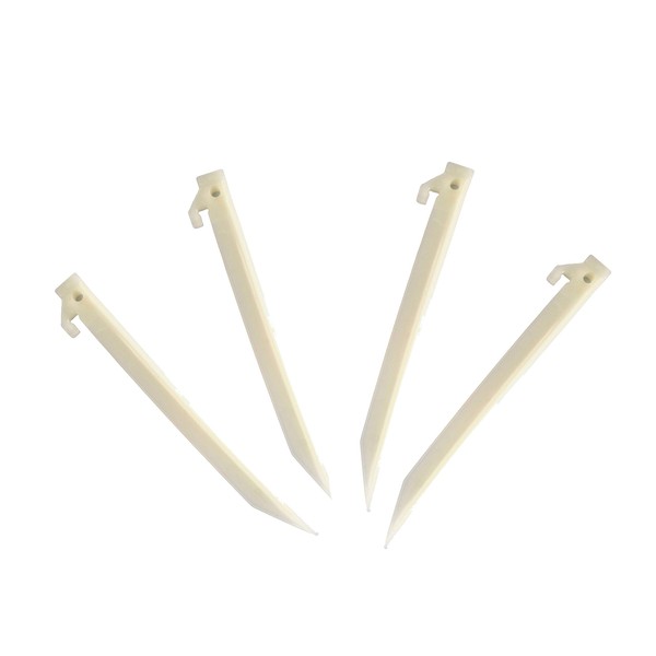 AceCamp 2791 Glow in The Dark Tent Pegs (4 Pack), Green