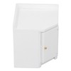 1:12 Dollhouse Corner Cabinet Decorative Robust Exquisite Craftsmanship Simulated Mini