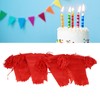 2 Bag Party Banner Triangle Shape Anti Fade Decorative Pennants