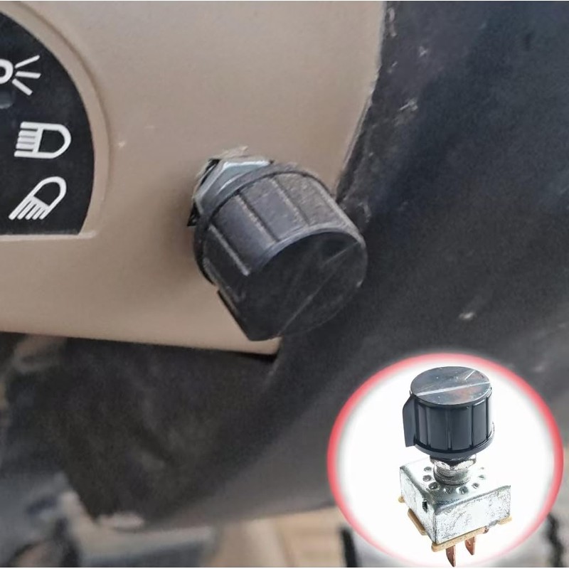 Rotary Ac Air Conditioning 3 Speed Blower Switch for Universal