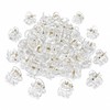40 Stück Mini Haarspangen,1.5cm Kleine Haarschmuck Haarspangen Transparente
