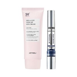 Artdeli Tone-Up Sunscreen 50ml + Jas Doctor 4X Freckle Ampoule 8.5ml / 아트델리 톤업 선크림 50ml + 쟈스 닥터 4X 기미 앰플 8.5ml