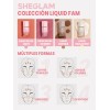 Rubor Sheglam liquid blush Color Bloom líquido tono cutie pie