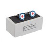 RAF Roundel Cufflinks In Onyx Art Box - MOD -