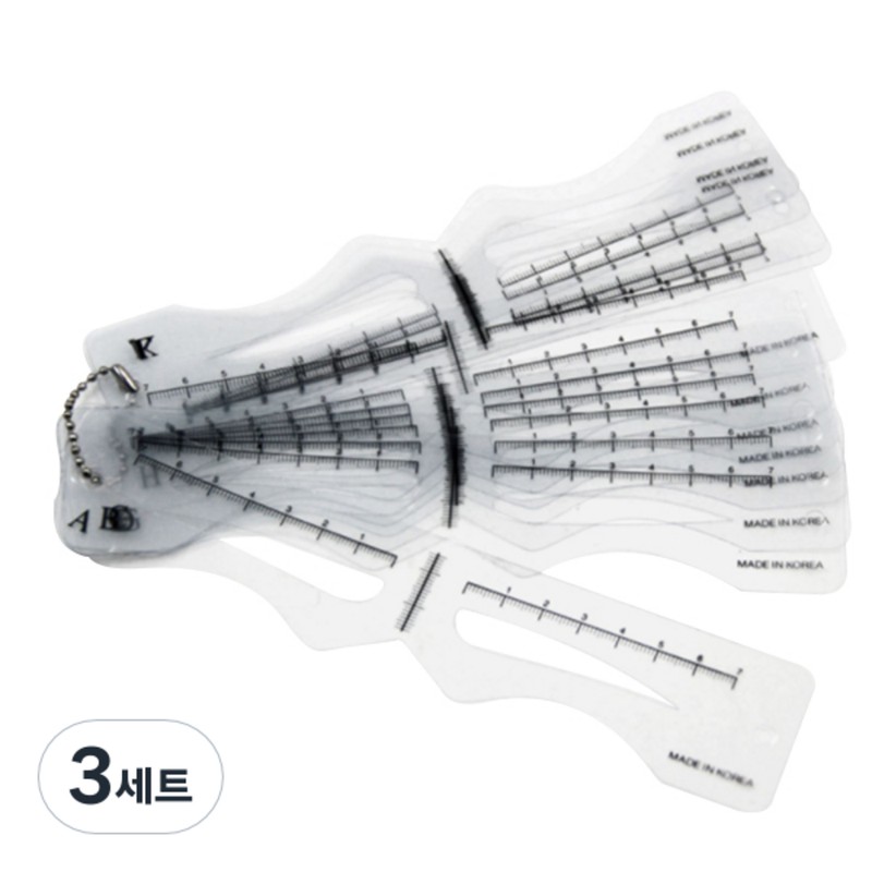 Partner_Reference 3 sets of 12 eyebrow guides / 눈썹 가이드