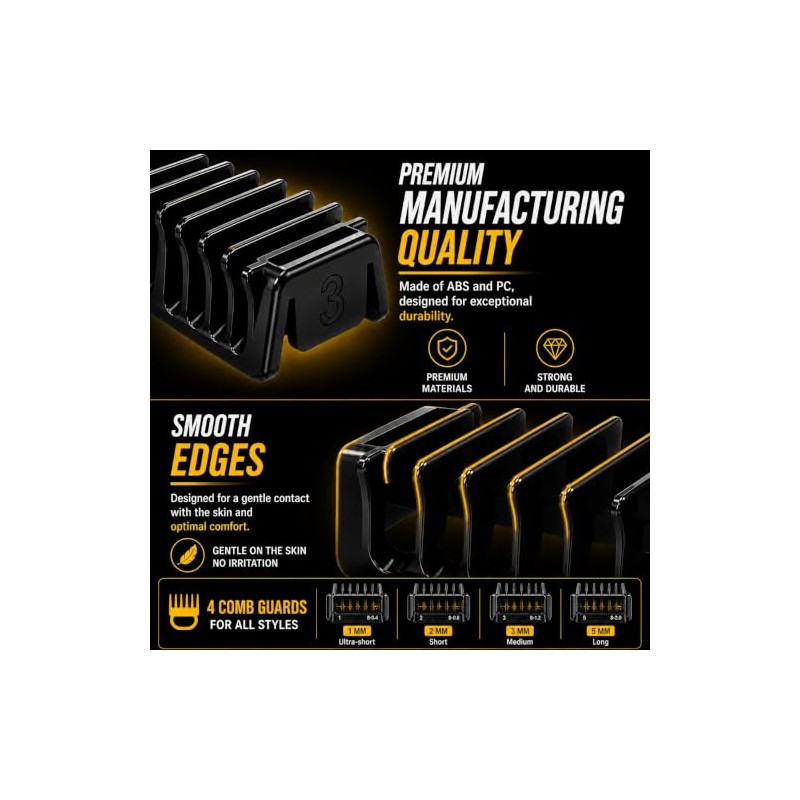 4.0 Guide Combs Compatible with O Blade QP2824 QP2724 QP2520