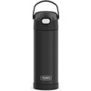 THERMOS FUNTAINER - Acero inoxidable de 16 onzas, color negro