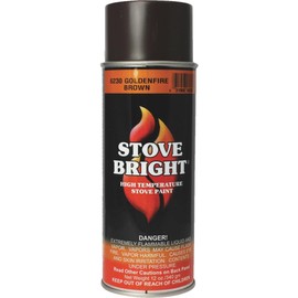 Stove Bright 6230 12 Oz Golden Fire Brown Stove Bright High Temperature Paint