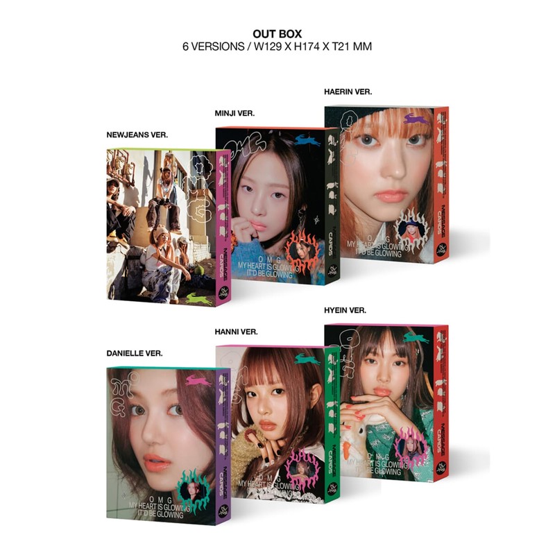 OMG [Message Card ver. / Random] + 3 Extra Photocards