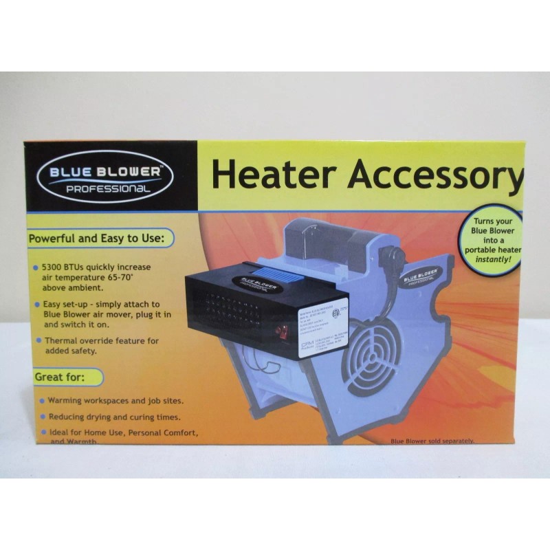 BLUE BLOWER NEW BLUE BLOWER PROFESSIONAL HEATER ACCESSORY ATTACHMENT FITS