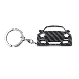 BlackStuff Carbon Fibre Keyring Compatible with 997 Carrera Targa Turbo 911 2012-2014 BS-111, black