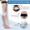 Funda Escayola Protector Pie Ducha, Funda Protectora Hermética de Yeso