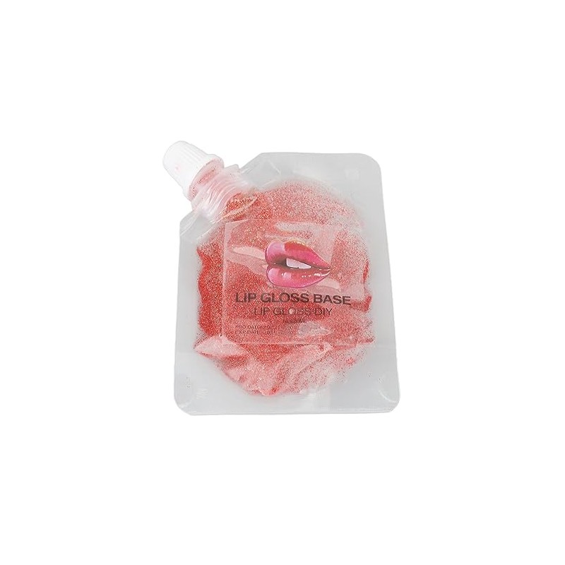 Clear Lip Gloss Base , Pearly Moisturizing 20ml Glitter Lip
