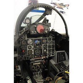 24x36 gallery poster, Cockpit of F-4 Phantom II