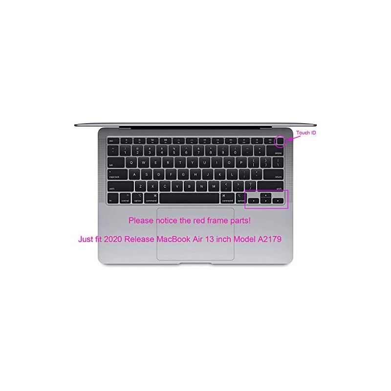 Arabic Language Silicone Keyboard Cover Skin Protector Compatible 2020 Release