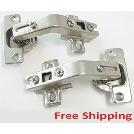 Gobrico 1 Pair Corner Folded Folden Kitchen Cabinet Cupboard Door Hinges Combination 135