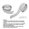 1000pcs roll Eyeglass Lens Double Sided Tape Protection Sticker Lens