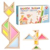 BOHS Translucent Tangram with Activity Cards - 1 Inch Thickness