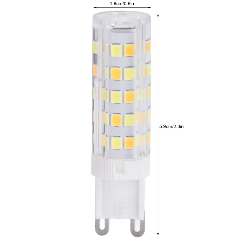 10PCS G9 LED Lamp Dimmable Ceramic LED Bulb Replace Halogen