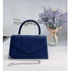 LeahWard Women's Clutch Bag Top Handle Wedding Suede Handbags 304