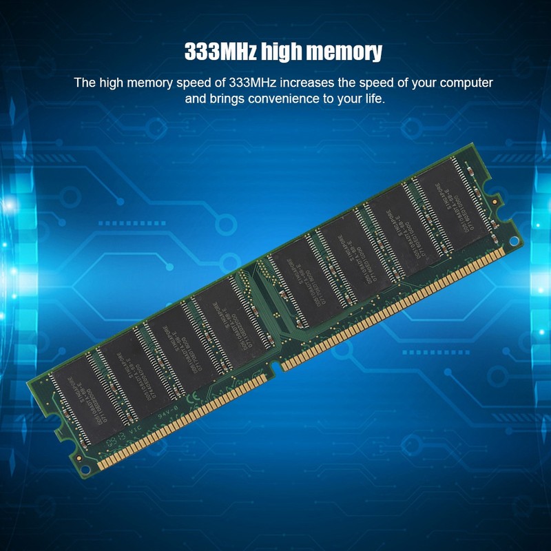 1G DDR 333MHZ 2.5V 184Pin Desktop Fully Compatible Memory RAM