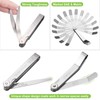 Spurtar Feeler Gauge Set Stainless Steel, 32 Blades Tapered and