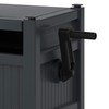 Suncast Garden Hose Hideaway Storage Reel Box, Cyberspace Grey –