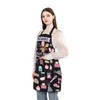 MYSOMY Funny Baking Aprons for Women - Beware Crazy Baking