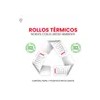 Papel Térmico Megafax de 80 x 70 mm, Pack de