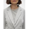 VERO MODA VMJULIA Women’s Long-Sleeved Blazer, JRS NOOS 10154123, Grey