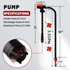 PUMPTOR Fuel Transfer Pump - Electric Gas Pump For Gas