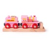 Bigjigs Rail Lokomotive Rosa Mit Tender