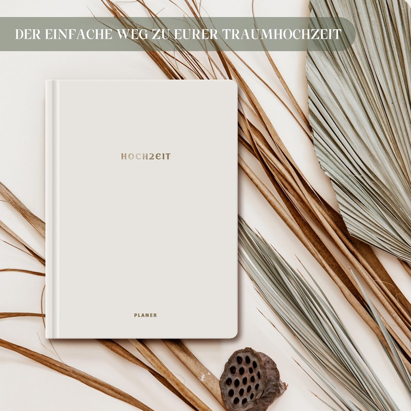 BIROYAL Wedding Planner German for the Big Day, 160 Pages